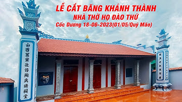 LỄ CẮT BĂNG KHÁNH THÀNH HỌ ĐÀO THỨ CỐC DƯƠNG XÃ  YÊN ĐỒNG