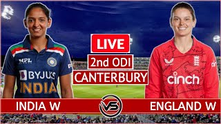 India Women vs England Women 2nd ODI Live | IND W vs ENG W 2nd ODI Live Scores & Commentary