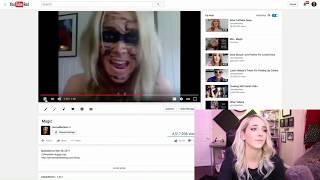 Reacting To My Old Videos|5|Jenna|Marbles|Mourey|Funny|Boyfriend|Tutorial|Kermit|Best|Makeup|How to