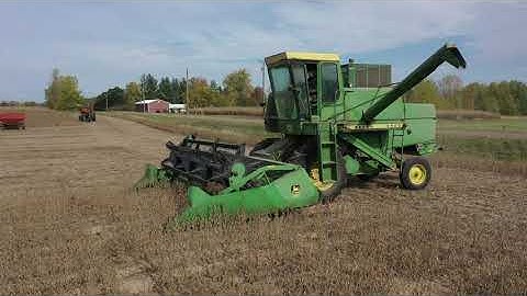 Mark Combining Soybeans, Oct 6 2020.
