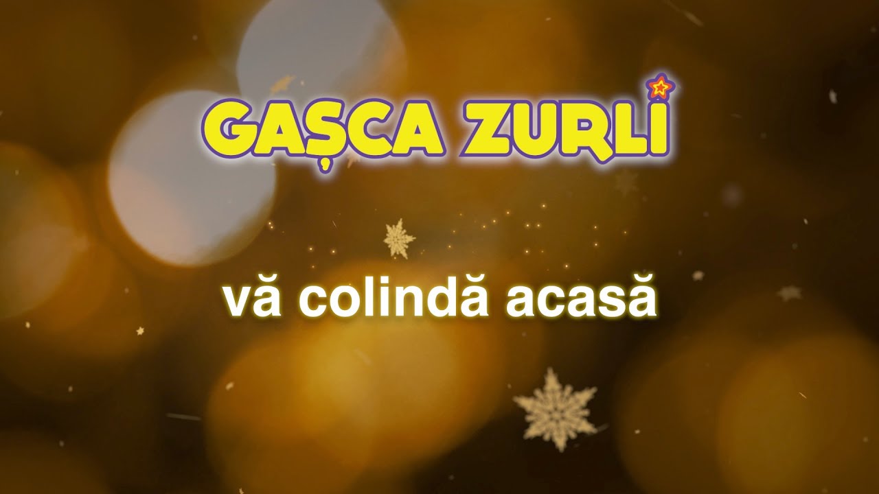 Spectacol pentru copii de Crăciun | Gașca Zurli vă colindă acasă