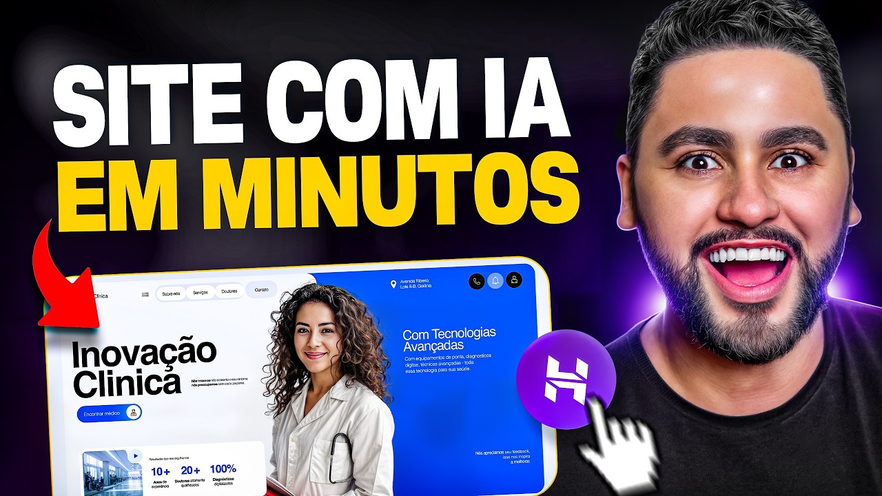 COMO CRIAR UM SITE DO ZERO COM IA - PASSO A PASSO COMPLETO 2026 (SITE ...