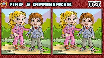 Find five differences,Spot The Difference #160