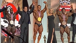 Muscular Development 2020 Mr Olympia Classic Physique Final Results