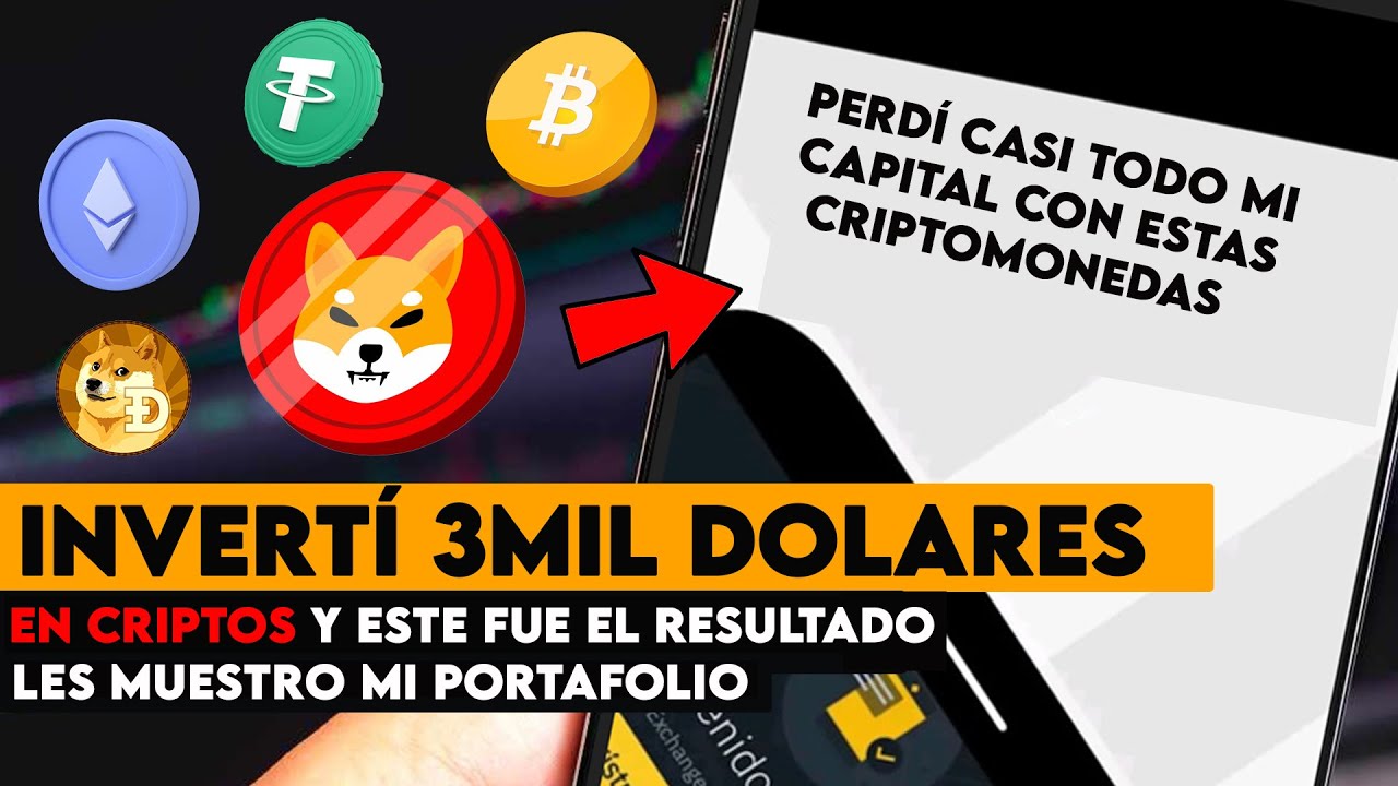 INVERTÍ 3,000 DOLARES en Criptos y este fue el RESULTADO / Mi portafolio  Cripto.