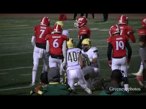 Cajon vs Paraclete High School football CIF 2nd round 76-34 Win