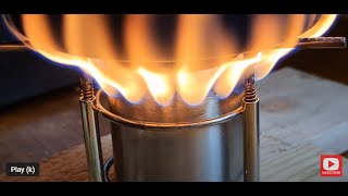 Methylated spirits v colemans fuel in a meths burner NOT RECOMMENDED