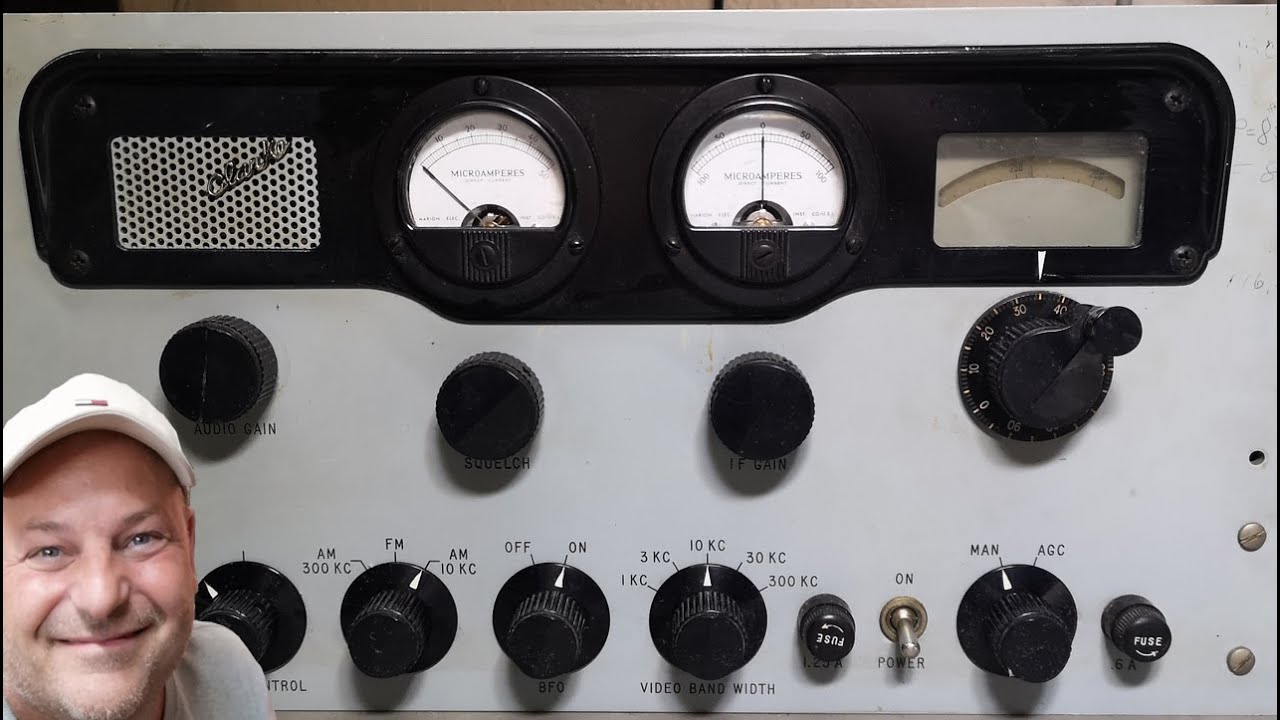 Nems Clarke special purpose receiver type 1301A 1960 test teardown