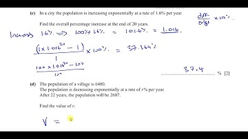 0580/41/M/J/19 (IGCSE) Paper 41 Q8  Percentages Increase, Simple Interest, Compound