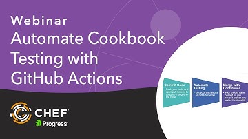 Automate Cookbook Testing with GitHub Actions
