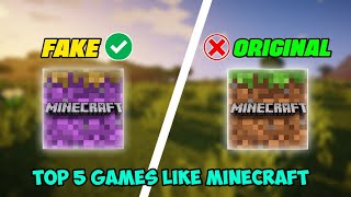 TOP 5 GAMES LIKE MINECRAFT 😅 Android Games Like Minecraft. screenshot 1