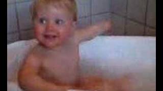 Emily bathtime