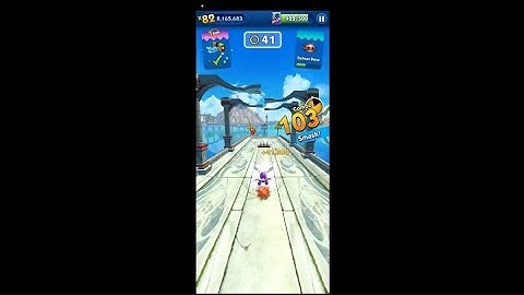 Sonic Dash | Unicorn Knight Cream Gameplay Part 47