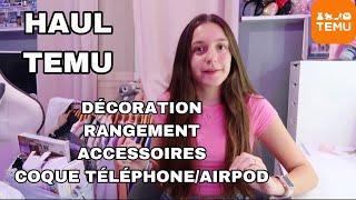 HAUL TEMU - ACCESSOIRES - RANGEMENT - DECO