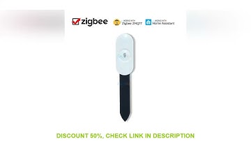 Zigbee Smart Soil Tester Moisture Sensor Real Time Monitor Temperature And Humidity Meter Works With