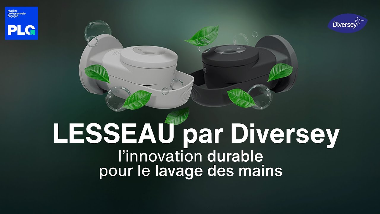LESSEAU par Diversey : le distributeur manuel à savon solide - YouTube