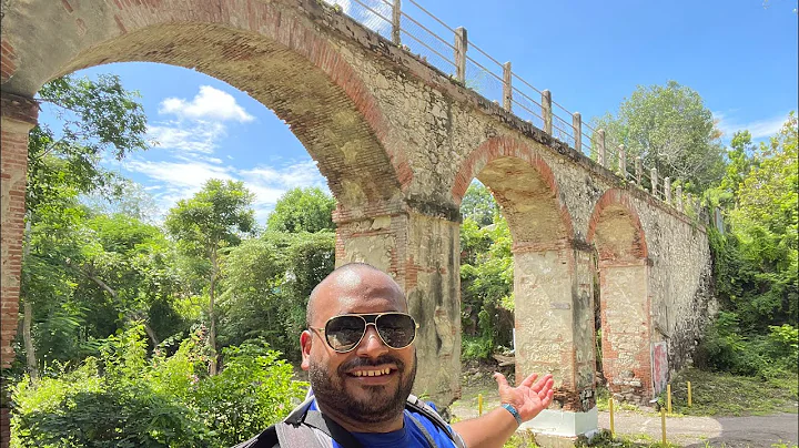 Antiguo acueducto Alfonso Xll en Ponce, Puerto Ric...
