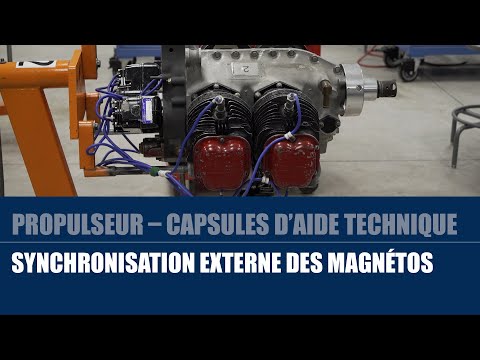 SYNCHRONISATION EXTERNE DES MAGNÉTOS