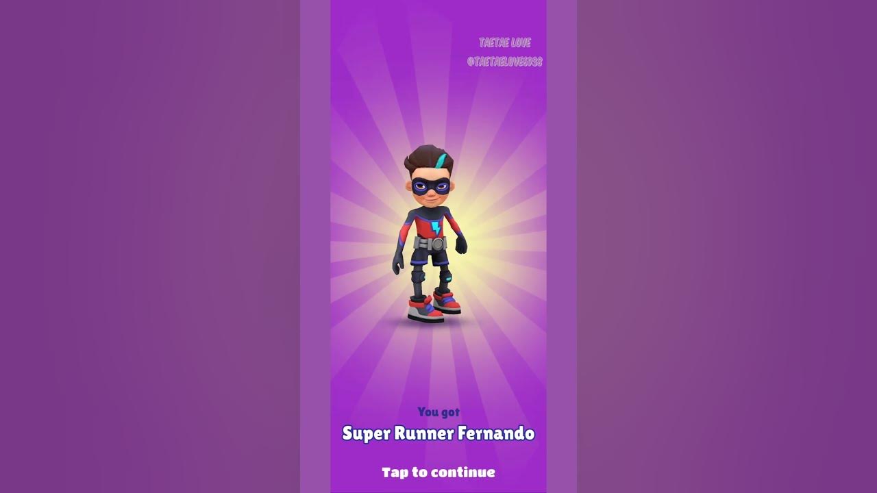 Unlocking Super Runner Fernando & Diego Flamenco Outfit Subway Surfers  Cairo 