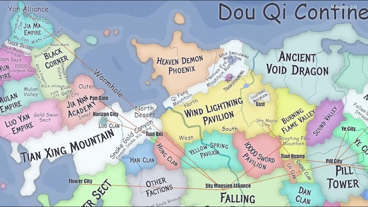 Dou Qi Continent, Battle Through the Heavens Wiki