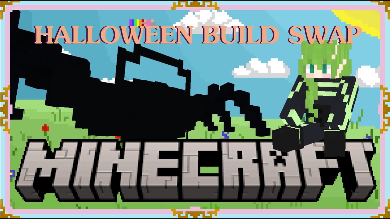 Ep.1 | Minecraft Build Swap (Halloween Edition) w/Steven - YouTube