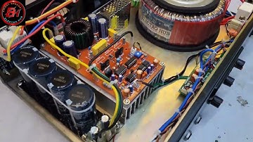 2200w 2ohm Class D DJ amplifier testing
