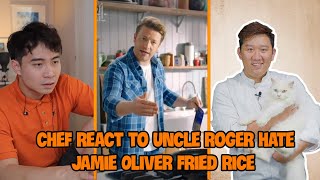 #39 Sushi Chef Reacts to Uncle Roger HATE Jamie Oliver Egg Fried Rice || Eddie Cương Nguyễn
