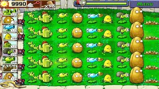 PVZ MOD | SURVIVAL GAMEPLAY | ALL PLANTS VS ALL ZOMBIES | SURVIVAL: DAY IN 12:18 MINUTES | FULL HD