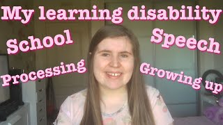 My learning disability | storytime