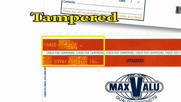 Tamper Evident Security Bags