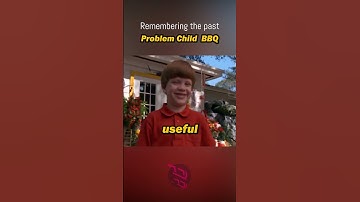 Nineties Nostalgia: Hilarious BBQ Scene from Problem Child 2 Part 1 #shorts