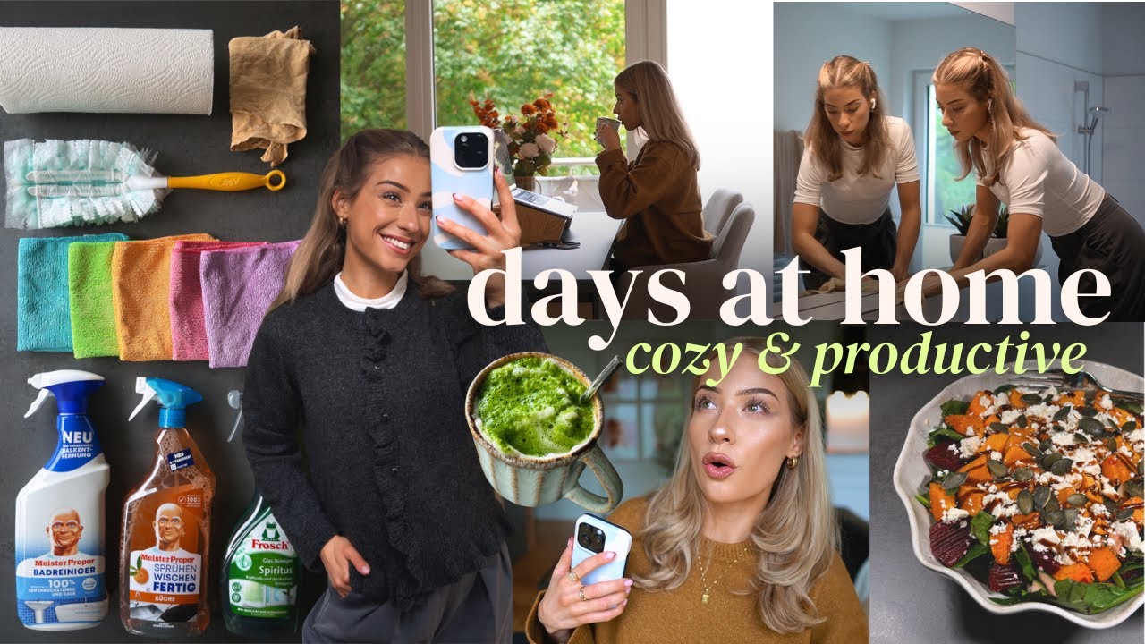 October Days at Home 🧸🧚🏻🍵 cozy & productive fall vlog