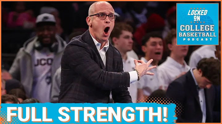 FULL STRENGTH: Braylon Mullins FINALLY Plays As UConn Bench EXPLODES Past Illini | Cam Boozer WOW!