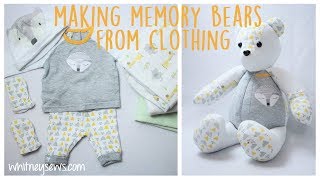 making teddy bears out of clothes