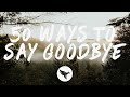 Train - 50 Ways To Say Goodbye (Lyrics)