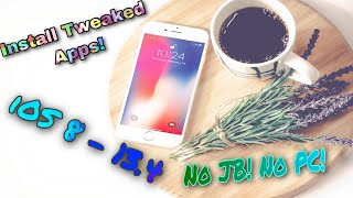 New (NO Jailbreak) How to install Paid and Tweaked apps for FREE (NO PC Required) on iOS 8-13.4! screenshot 3