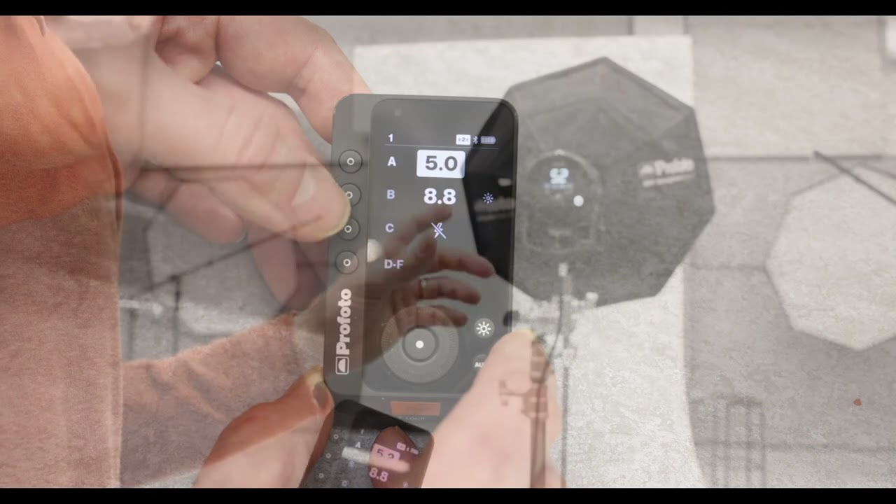 Using the Profoto Connect Pro radio triggers