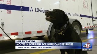 Missouri Task Force 1 arrives in Louisiana in time for Hurricane Ida