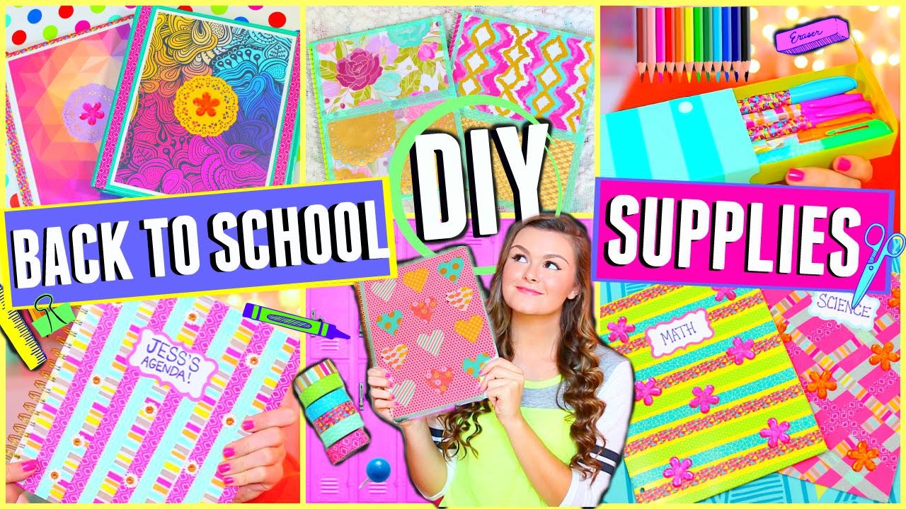 Homemade School Cool Supplies For Kids Homemade School Cool Supplies For Kids