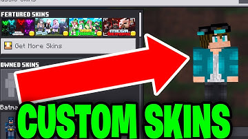 How To Add Custom Skins In Minecraft Bedrock! (Android, IOS, Windows 11, Xbox, PS5)