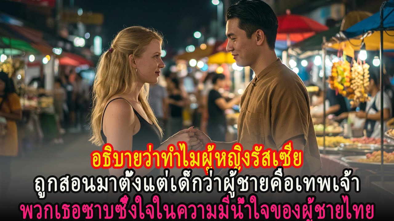 ทำไมผู้หญิงรัสเซียเชื่อว่าผู้ชายคือเทพเจ้าจึงซาบซึ้งกับความเมตตาของผู้ชายไทย