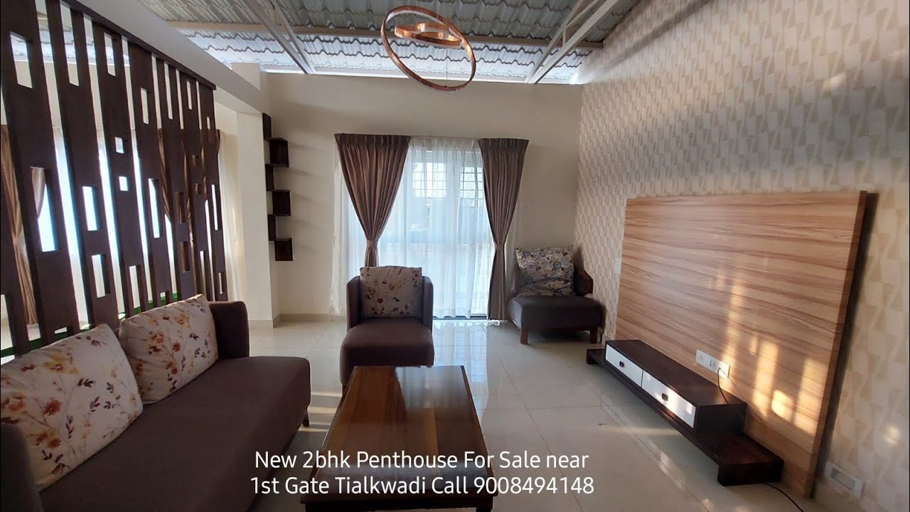 2bhk Furnished Penthouse for sale in Tilakwadi Belagavi / Real estate Broker Belgaum YouTube