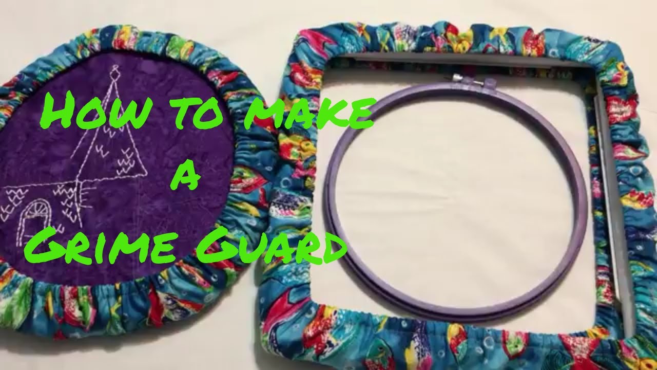Grime Guard Many size optoins Cross stitch qsnap hoop scroll rods Cover hoop crewel punch Q-Snap Needlework Frame 