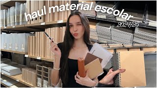 Thumbnail image for Haul material escolar 2024-25 📓 | Carolette Martin