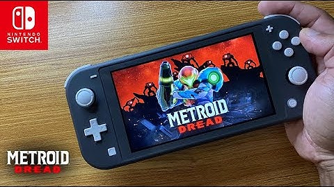 Metroid Dread Nintendo Switch Lite gameplay