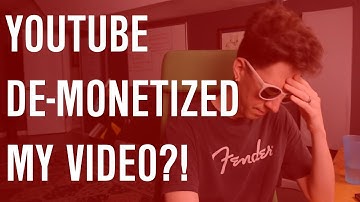 YouTube DEMONETIZED my Video!?  Here