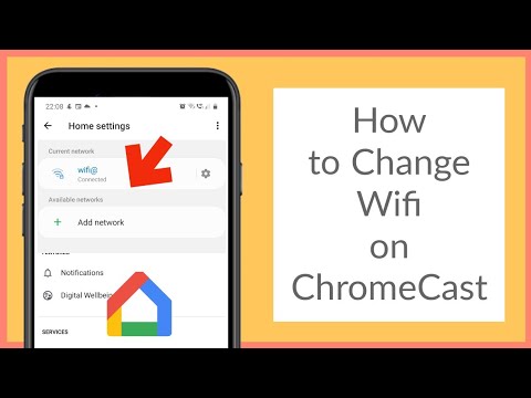 How to change Wifi on Chromecast | without reset