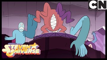 Steven Universe | Gem Mutants chase Steven and Peridot | When It Rains | Cartoon Network