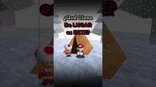 ¿Qué clase de LUGAR es ESTE? en MARIO 64 #sm64 #mario #mario64 #nintendo #shorts