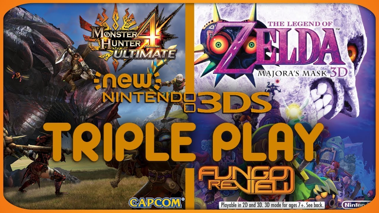 Monster Hunter 4 Ultimate, Majora's Mask 3D, & New Nintendo 3DS Review